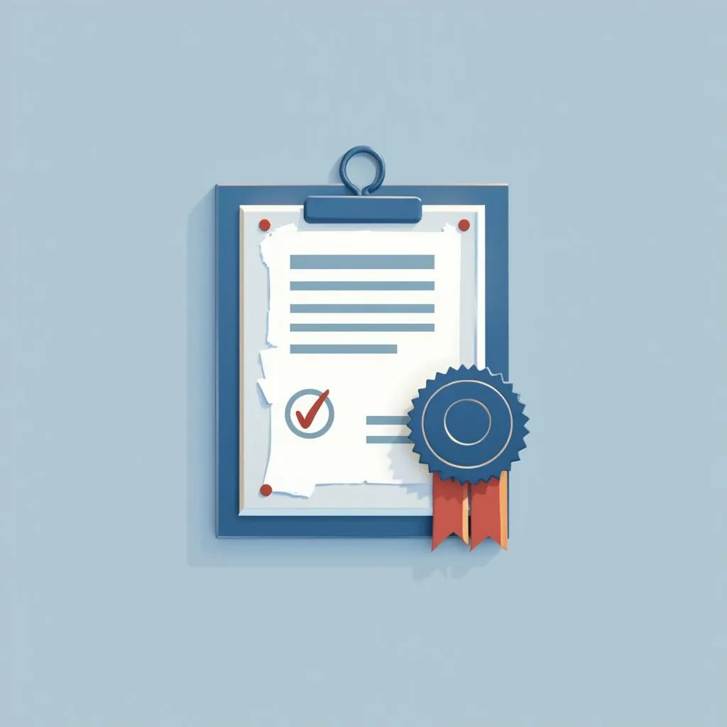 Ícono de certificación